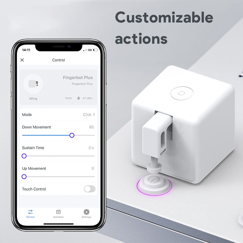 Smart Curtain Robot Pusher - Tuya Wifi +Bluetooth / Zigbee Fingerbot