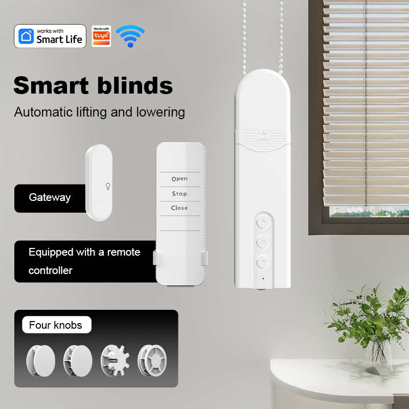Smart Curtain Motor Zigbee - WiFi Elektrikli Kör Silindir Motoru Alexa