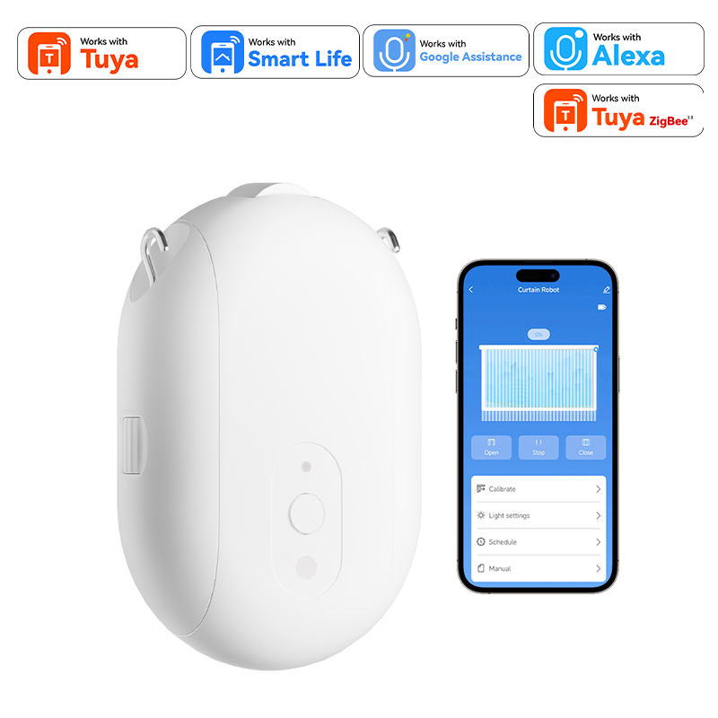 Smart Curtain Robot Pusher - HIMOJO Akıllı Zigbee Perde Motoru, T