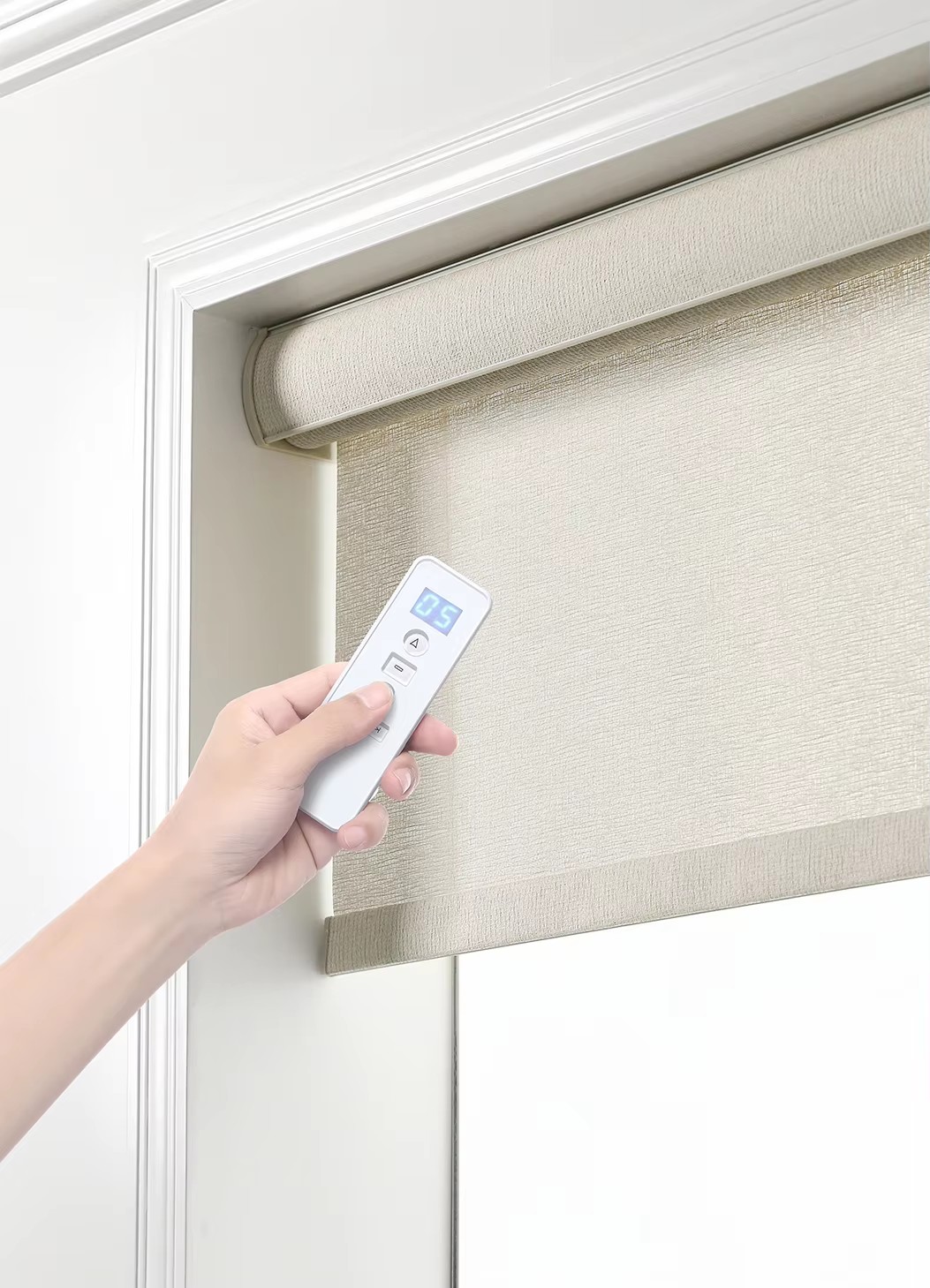 Motorized Vertical Blind - Moda Motorlu Uzaktan Kumandalı %100 Karartma