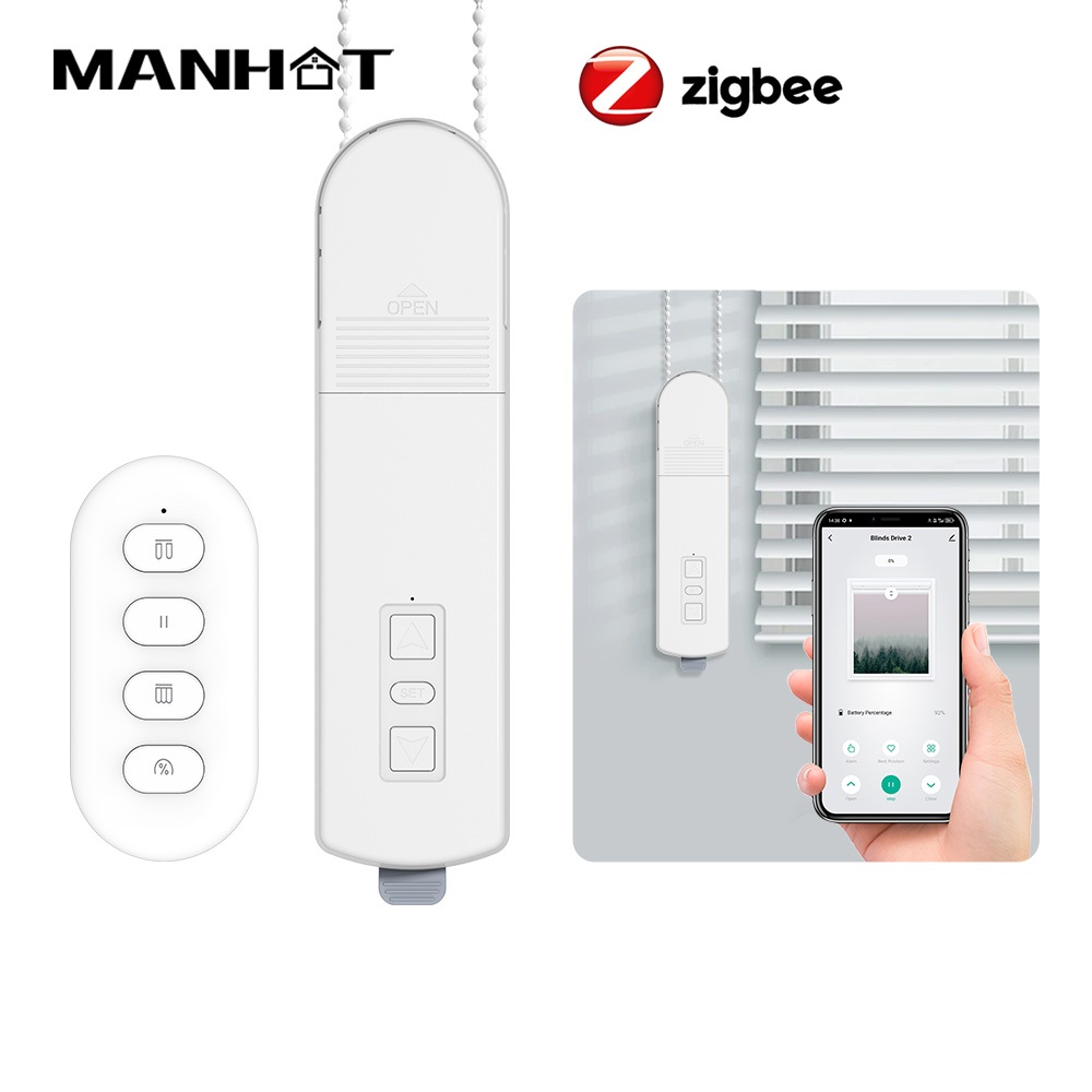 Curtain Motor With Remote Solar - Zigbee Diy Akıllı Elektrikli Panjur Stor