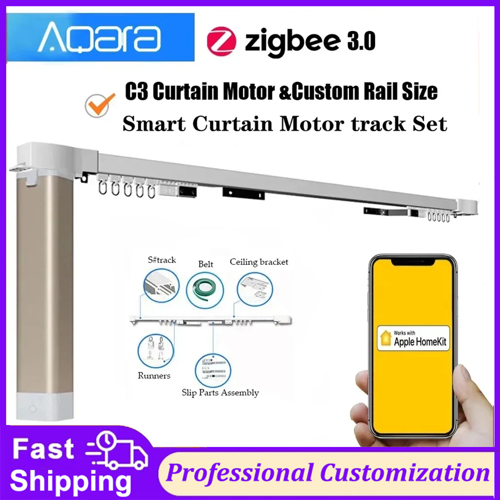 Smart Curtain Motor Zigbee - Aqara Akıllı Perde Motoru C3 Zigbee