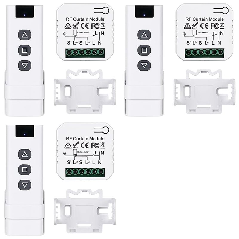 Smart Curtain Motor Tuya App - LICE-3X Tuya Wifi Akıllı Perde Kontrol