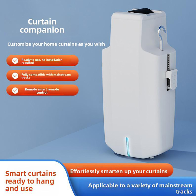 Smart Curtain Robot Pusher - Akıllı Elektrikli Perde Robotu Ray Motoru