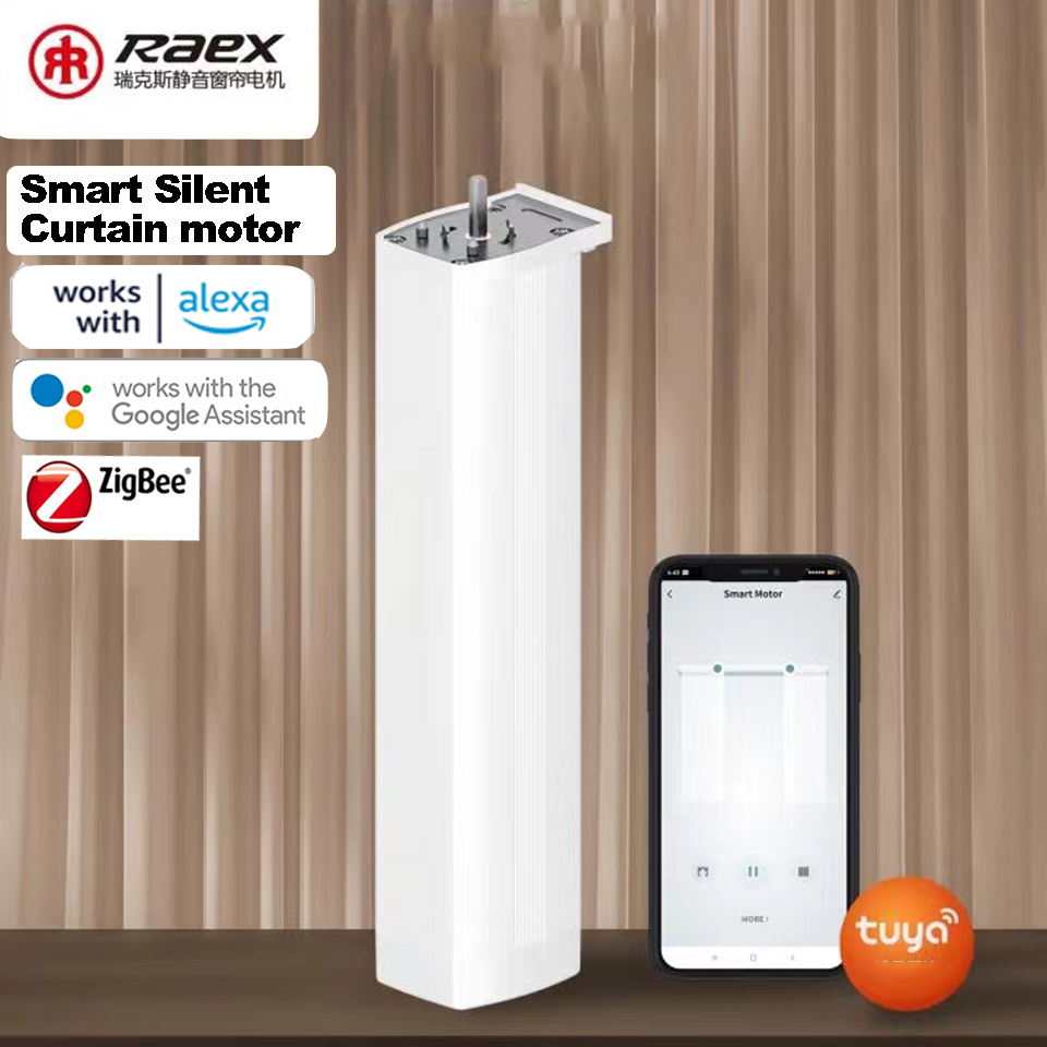 Smart Curtain Motor Zigbee - Raex Tuya zigbee Elektrikli Akıllı Perde