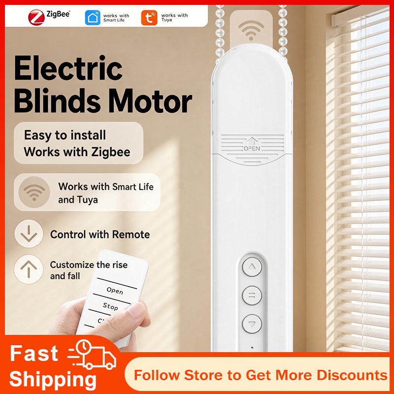 Smart Curtain Motor Tuya App - Akıllı Perde Motoru USB Wifi Otomatik
