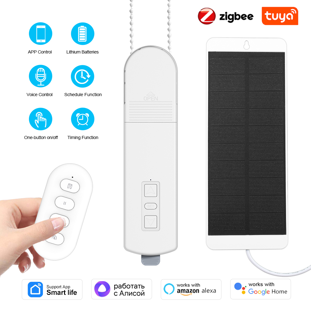 Smart Curtain Motor Zigbee - Akıllı DIY Motorlu Zincir Makaralı Tuya