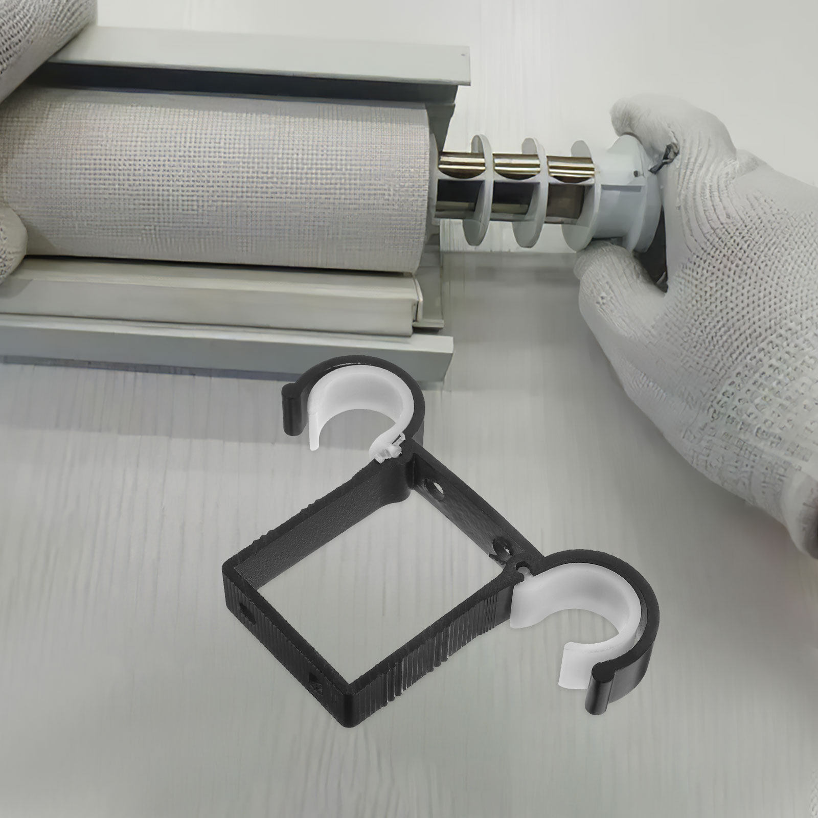 Curtain Track Ceiling Mount Aluminum - 2 Adet Çift Perde Rayı Tavan