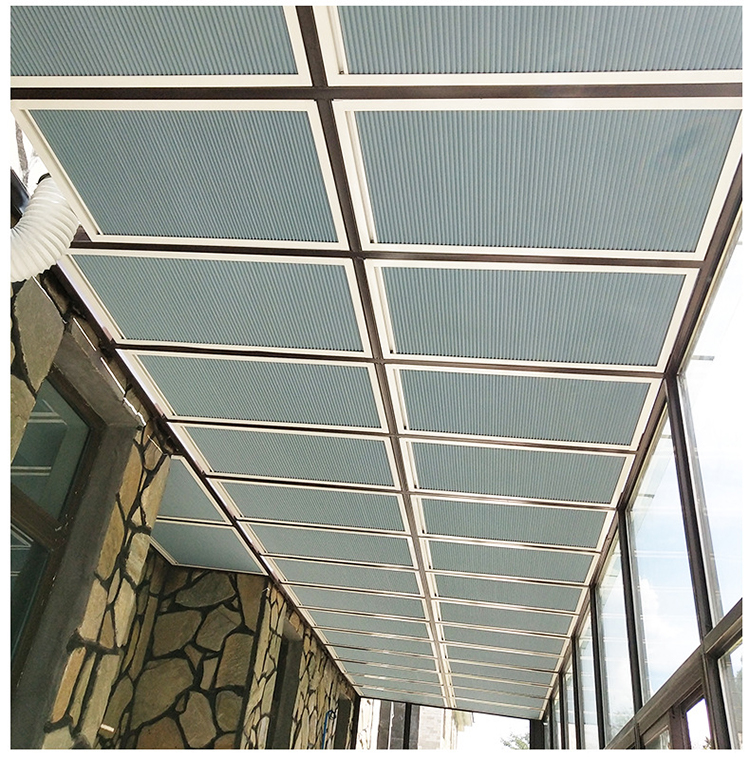 Üstten Aşağıya ve Alttan Yukar - Motorized Skylight Blind incelemesi ve fiyatı