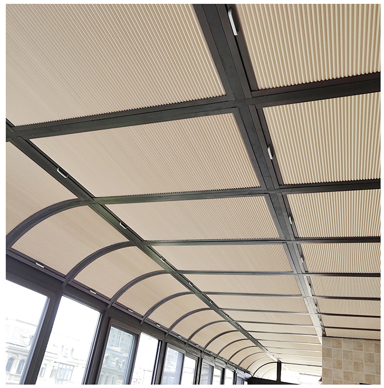 Üstten Aşağıya ve Alttan Yukar - Motorized Skylight Blind incelemesi ve fiyatı