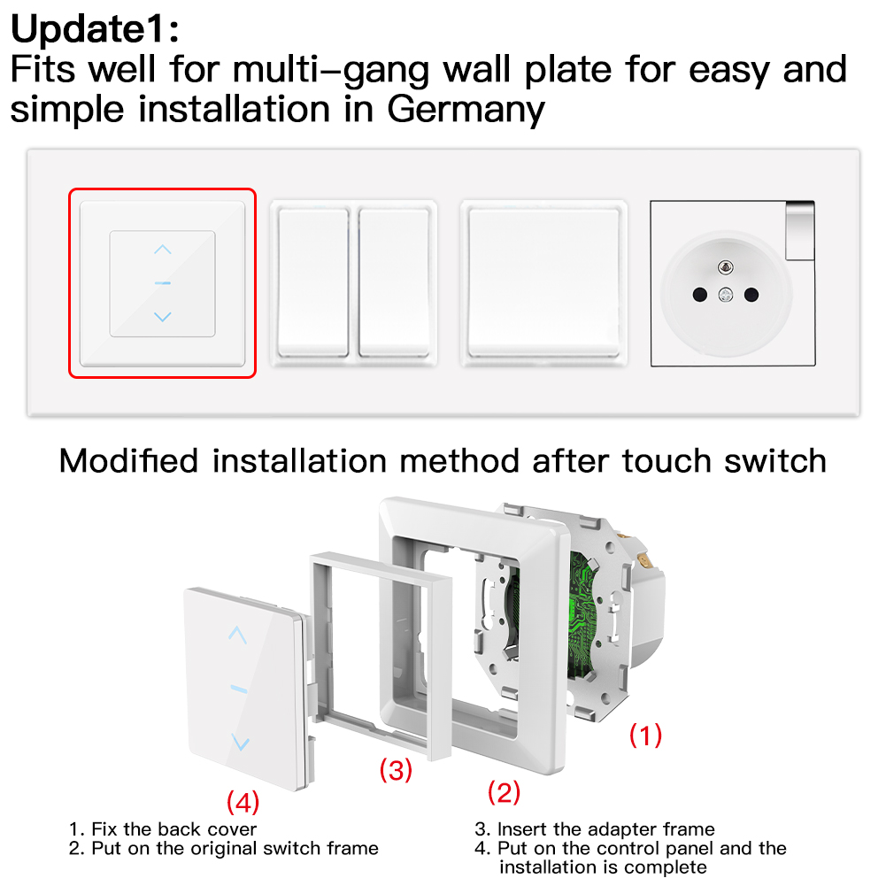 Yeni WiFi akıllı perde anahtar - Motorized Curtain Track Wifi incelemesi ve fiyatı