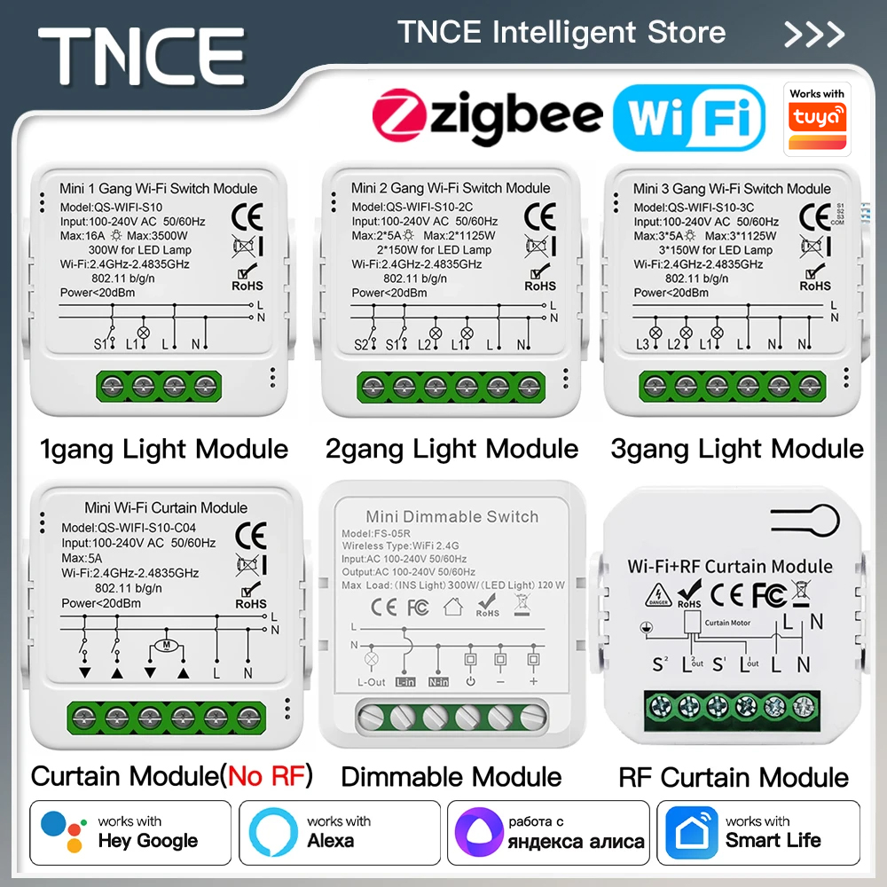 TNCE Tuya Anahtarlı Işık Perde - Smart Curtain Motor Tuya App incelemesi ve fiyatı