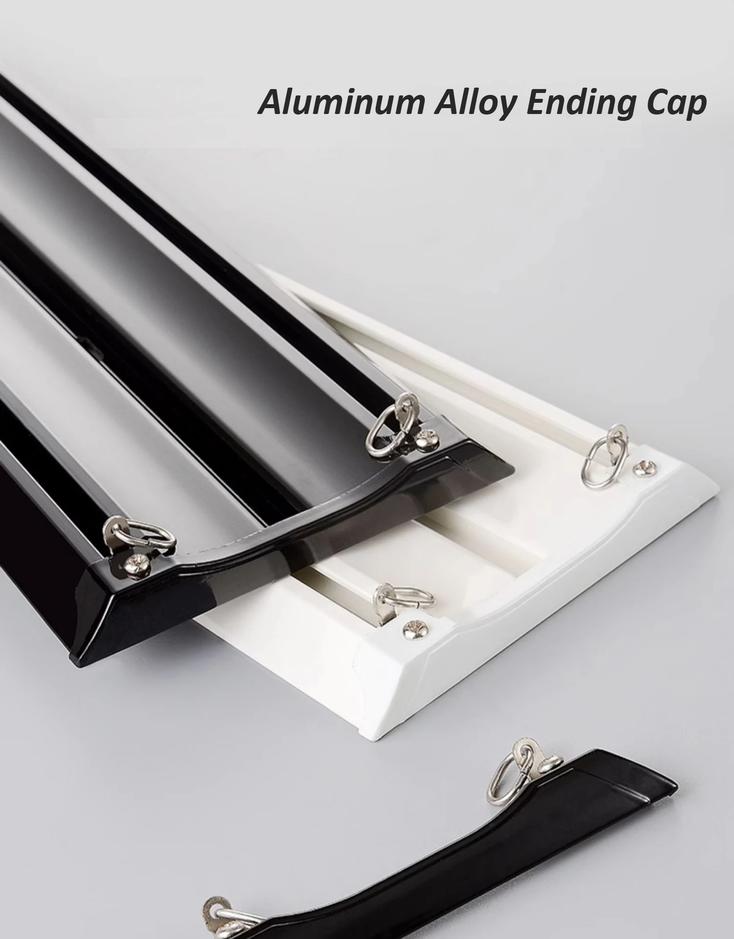 fy-Ultra V Şeklinde Siyah Çift - Curtain Track Ceiling Mount Aluminum incelemesi ve fiyatı