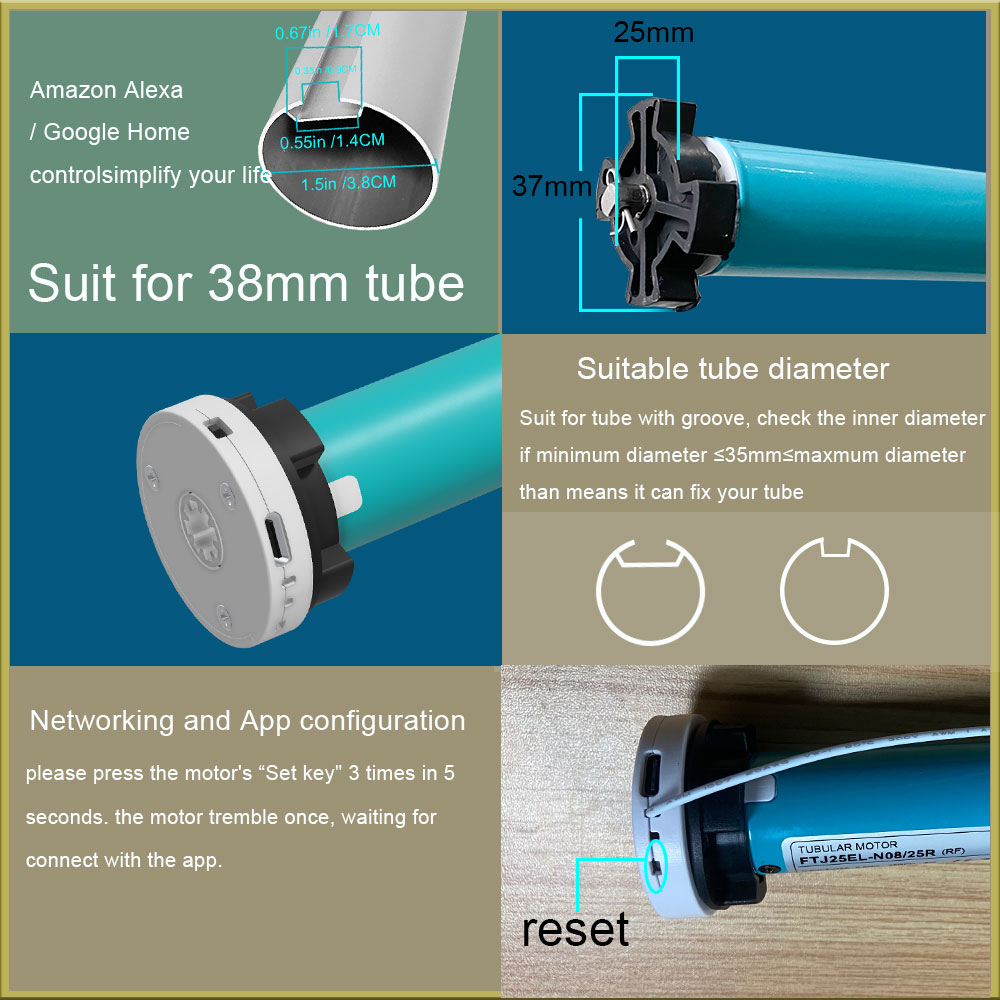 Tuya WiFi pil stor perde Motor - Motorized Curtain Track Wifi incelemesi ve fiyatı