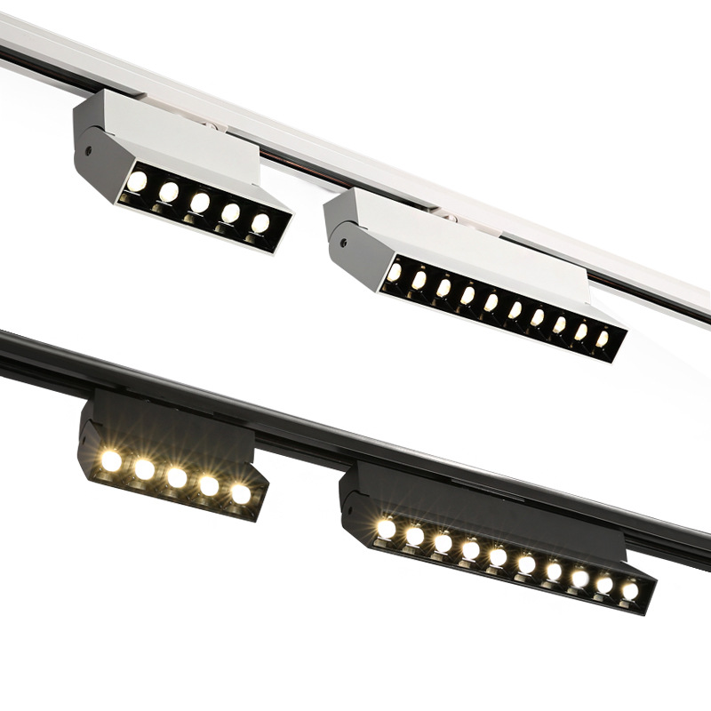 10W 20W 30W 40W LED ray lambas - Curtain Track Ceiling Mount Aluminum incelemesi ve fiyatı