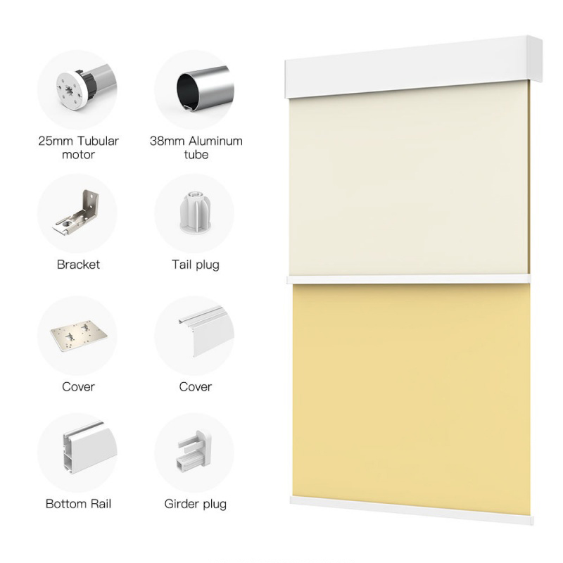 Fabrika Özel Üretimli, Yüksek  - Motorized Roller Blind Wifi incelemesi ve fiyatı