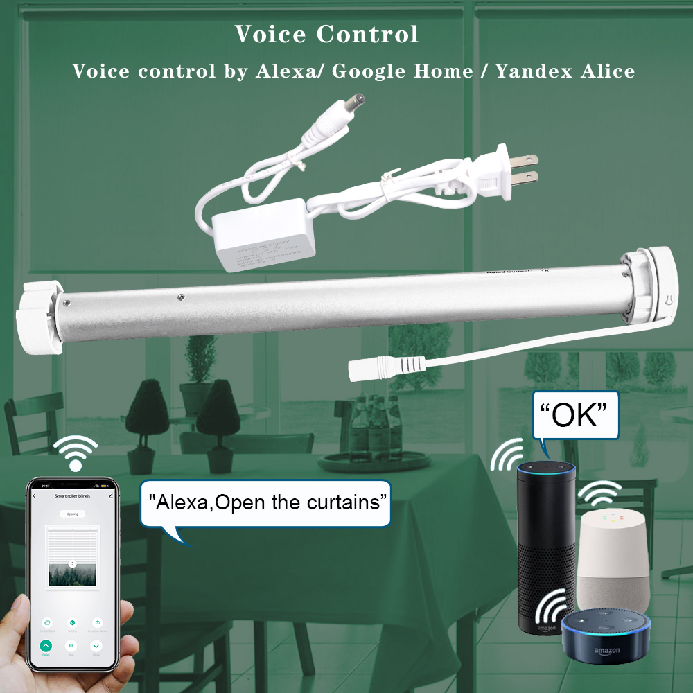 Tuya WiFi Mini Motorlu Stor Pe - Motorized Roller Blind Wifi incelemesi ve fiyatı