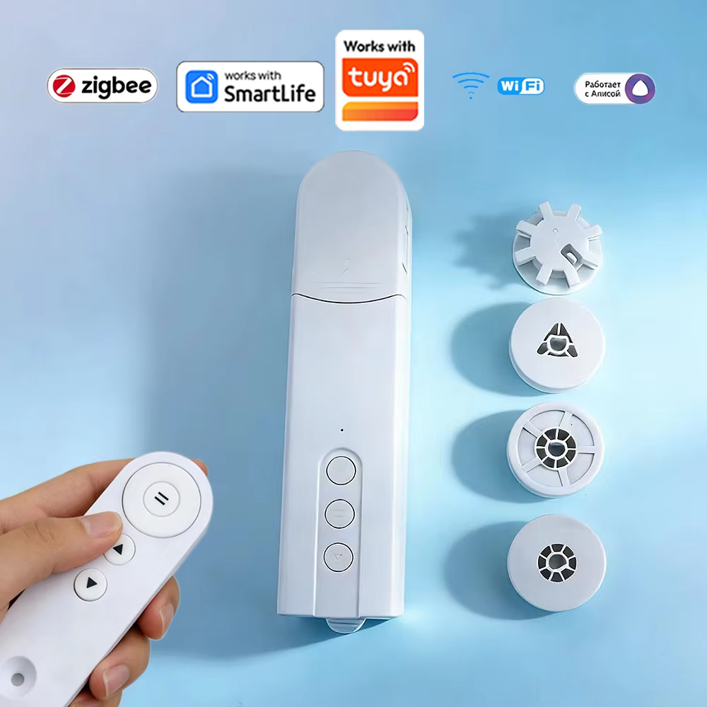 WiFi Akıllı Perde Motoru Zigbe - Smart Curtain Motor Tuya App incelemesi ve fiyatı