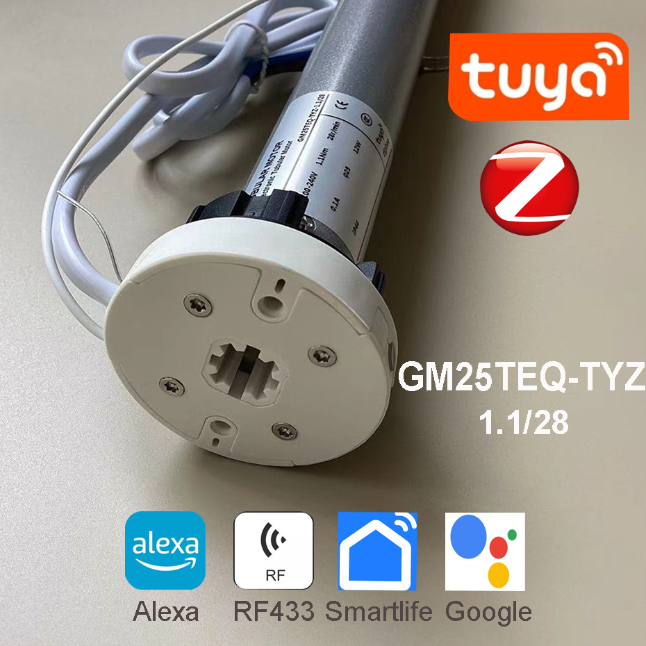Tuya Zigbee GM25TEQ 1.1N Akıll - Smart Curtain Motor Zigbee incelemesi ve fiyatı