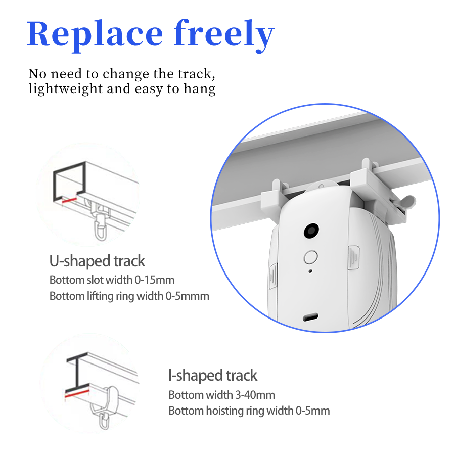 Akıllı Perde Robotu T/U Raylı  - Smart Curtain Robot Pusher incelemesi ve fiyatı