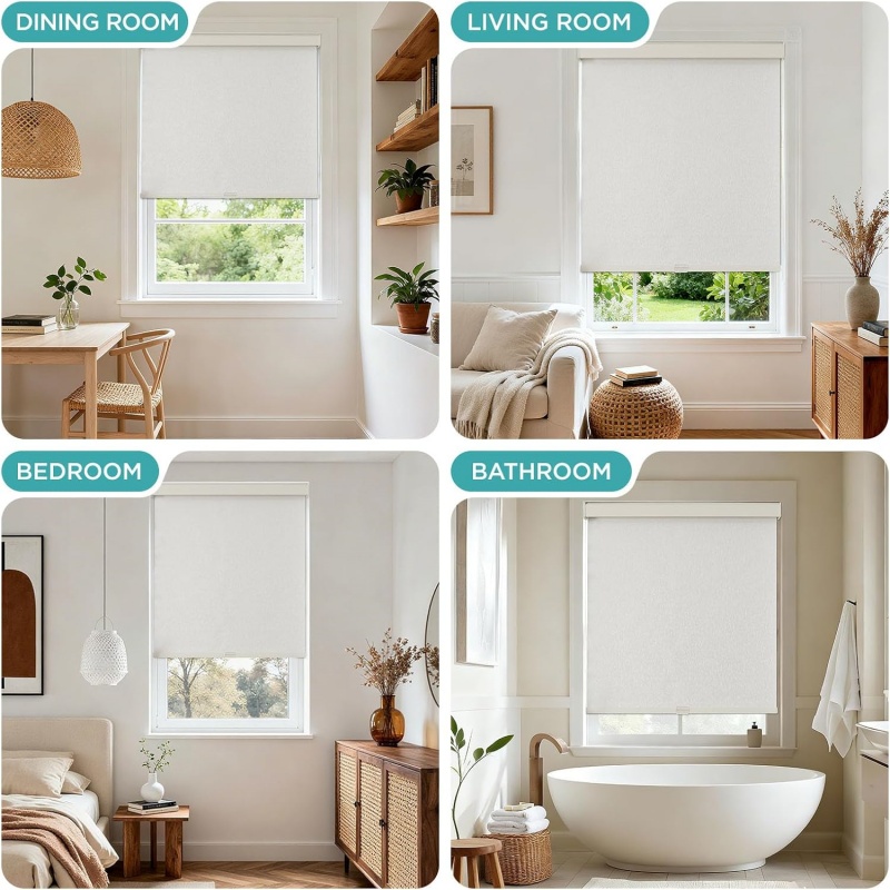 Ev İçin Özel Ölçü Kare Valansl - Electric Blind Motor Rechargeable incelemesi ve fiyatı