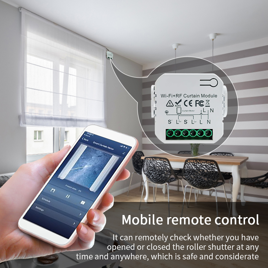 Tuya WiFi Akıllı Perde Anahtar - Smart Curtain Motor Tuya App incelemesi ve fiyatı