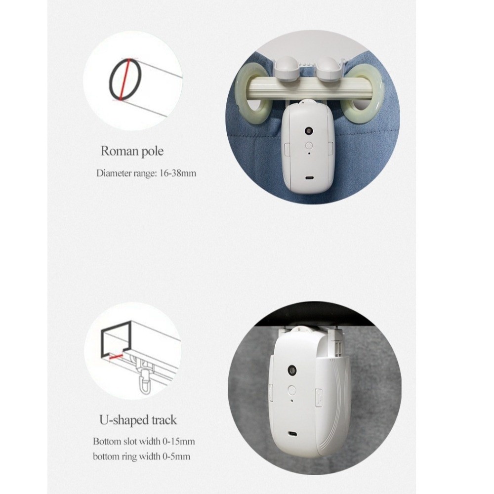 Otomatik Akıllı Perde Motoru,  - Smart Curtain Robot Pusher incelemesi ve fiyatı