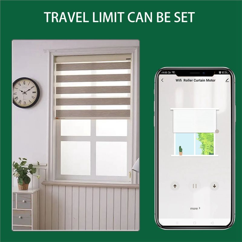 N91R – Sesle Kontrol Edilebile - Motorized Roller Blind Wifi incelemesi ve fiyatı