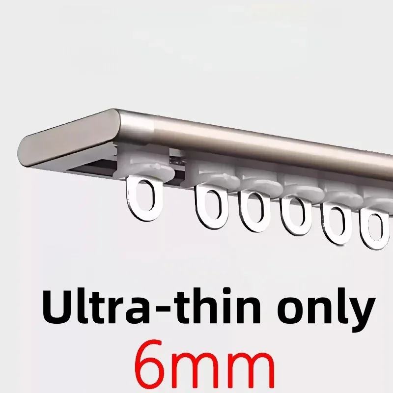 6 mm Ultra İnce Perde Rayı, Te - Curtain Track Ceiling Mount Aluminum incelemesi ve fiyatı