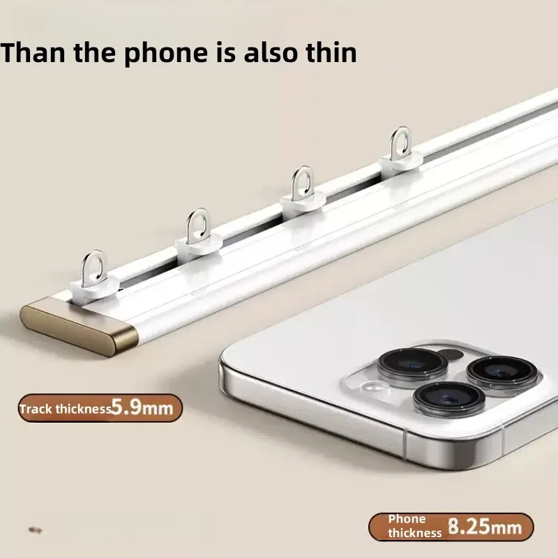 6 mm Ultra İnce Perde Rayı, Te - Curtain Track Ceiling Mount Aluminum incelemesi ve fiyatı