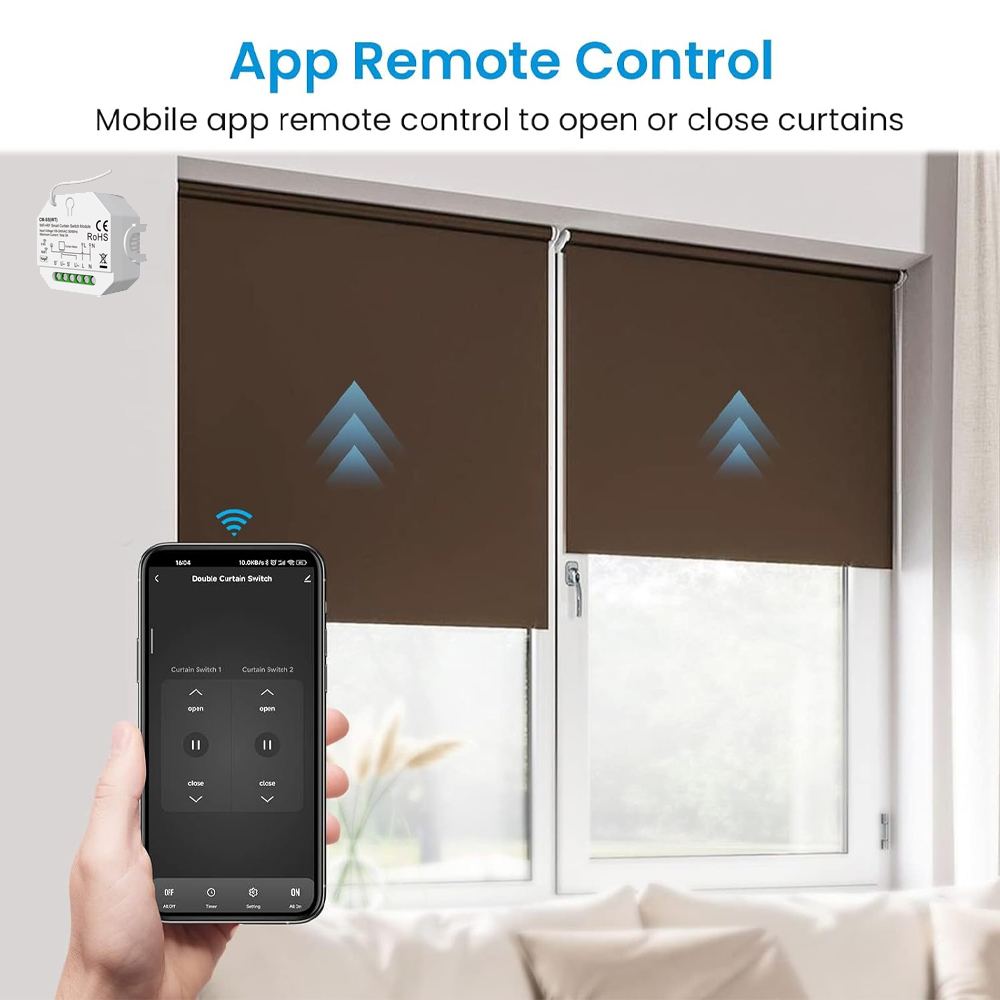 Panjur Elektrik Motoru için Ak - Smart Curtain Motor Tuya App incelemesi ve fiyatı