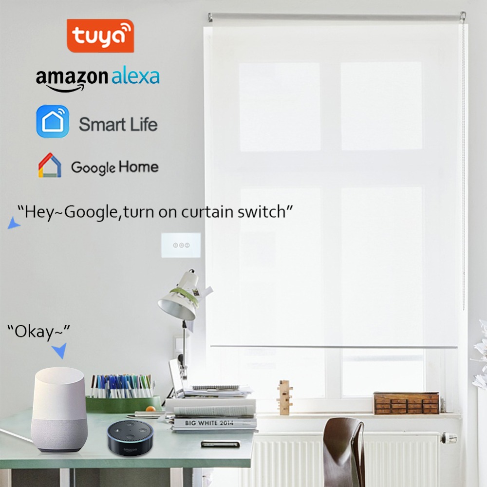 Tuya Akıllı Yaşam WiFi Anahtar - Motorized Curtain Track Wifi incelemesi ve fiyatı