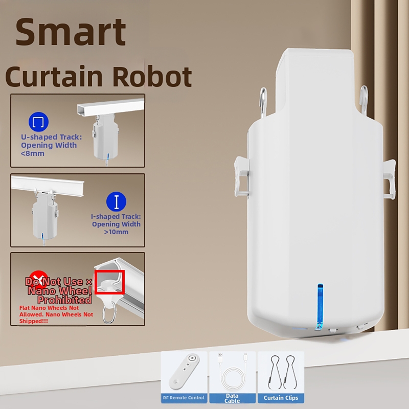 Akıllı Elektrikli Perde Robotu - Smart Curtain Robot Pusher incelemesi ve fiyatı
