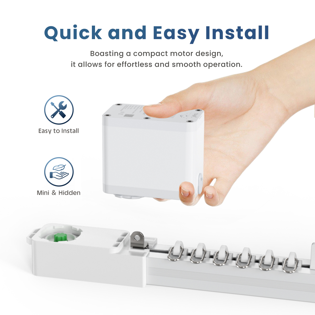 OneSmart Motorlu Perde Rayı Se - Motorized Curtain Track Wifi incelemesi ve fiyatı