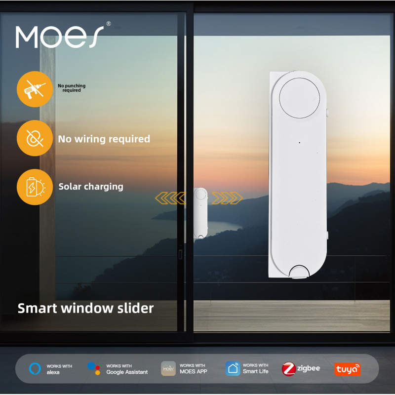 MOES Tuya ZigBee Akıllı Sürgül - Curtain Motor With Remote Solar incelemesi ve fiyatı