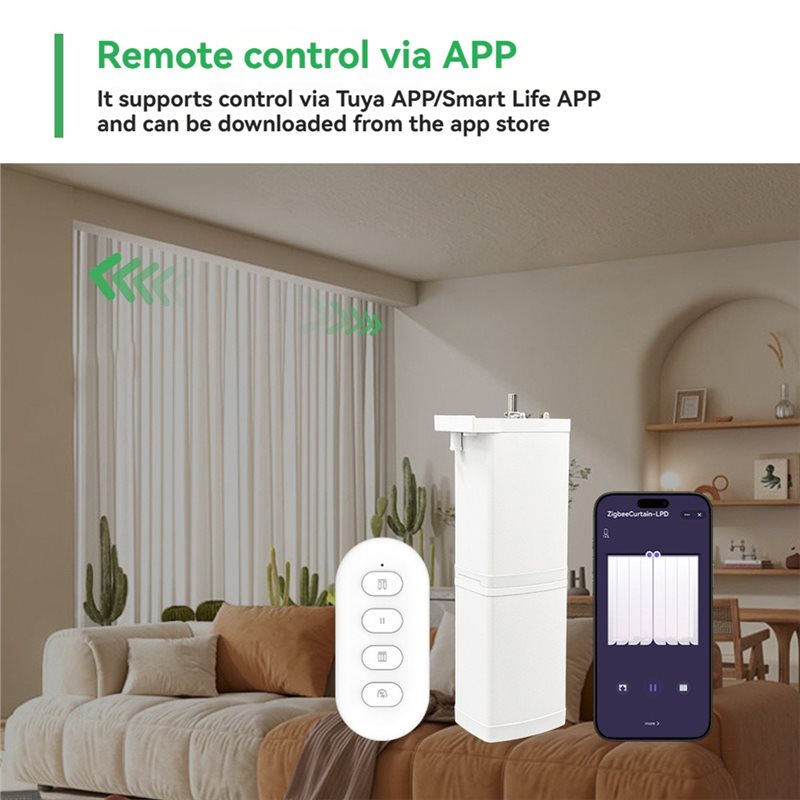 BHTS-Zigbee Perde Motoru, Pill - Smart Curtain Motor Tuya App incelemesi ve fiyatı