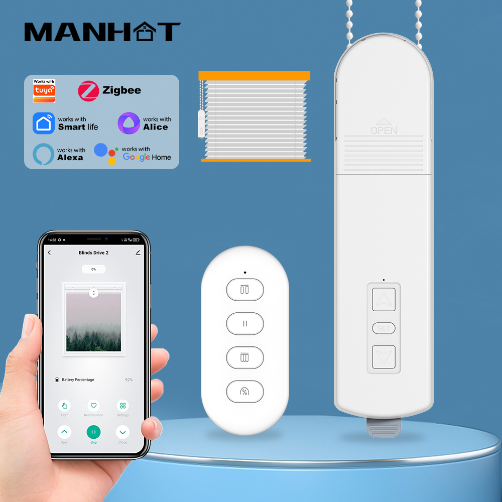 Manhot ZigBee Akıllı Elektrikl - Smart Curtain Motor Zigbee incelemesi ve fiyatı