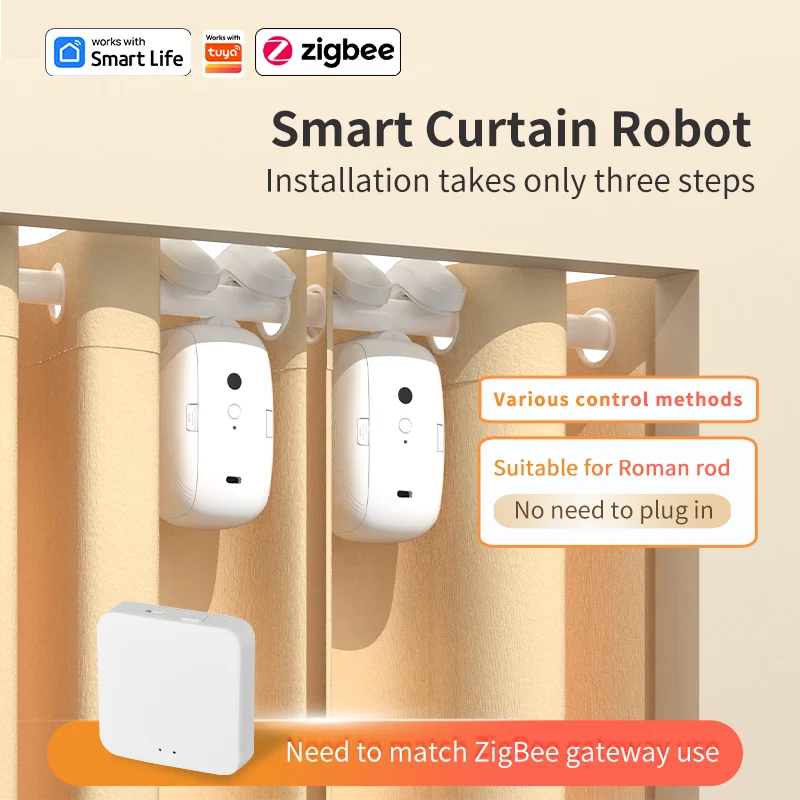 Roma Raylı Akıllı Perde İtici  - Smart Curtain Robot Pusher incelemesi ve fiyatı