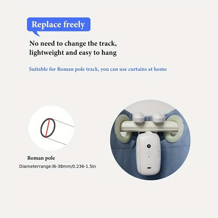 Roma Raylı Akıllı Perde İtici  - Smart Curtain Robot Pusher incelemesi ve fiyatı