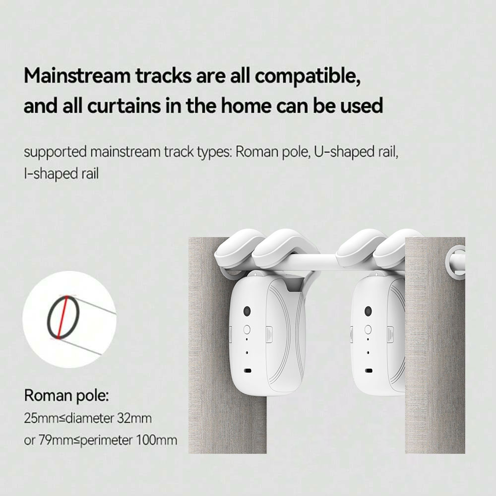 Otomatik Perde Açacağı Zigbee  - Smart Curtain Robot Pusher incelemesi ve fiyatı