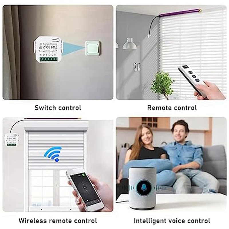 LICE-3X Tuya Wifi Akıllı Perde - Smart Curtain Motor Tuya App incelemesi ve fiyatı