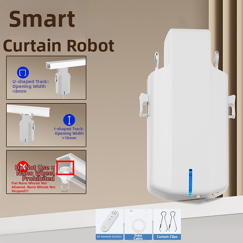 Akıllı Elektrikli Perde Robotu - Smart Curtain Robot Pusher incelemesi ve fiyatı