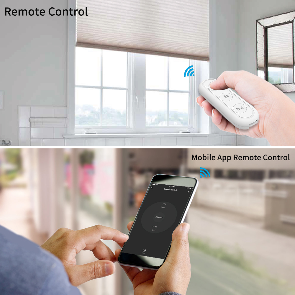 Tuya akıllı yaşam WiFi perde a - Motorized Roller Blind Wifi incelemesi ve fiyatı