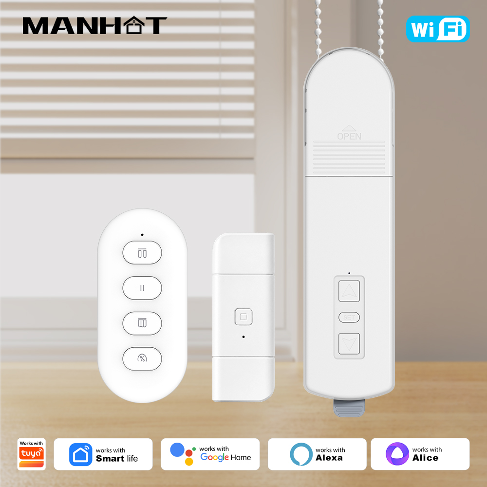 MANHOT WiFi Akıllı Stor Perde  - Electric Blind Motor Rechargeable incelemesi ve fiyatı