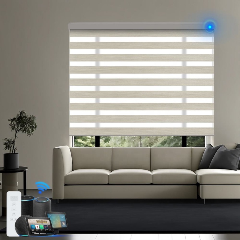 Özel Motorlu Zebra Perde Güneş - Electric Blind Motor Rechargeable incelemesi ve fiyatı