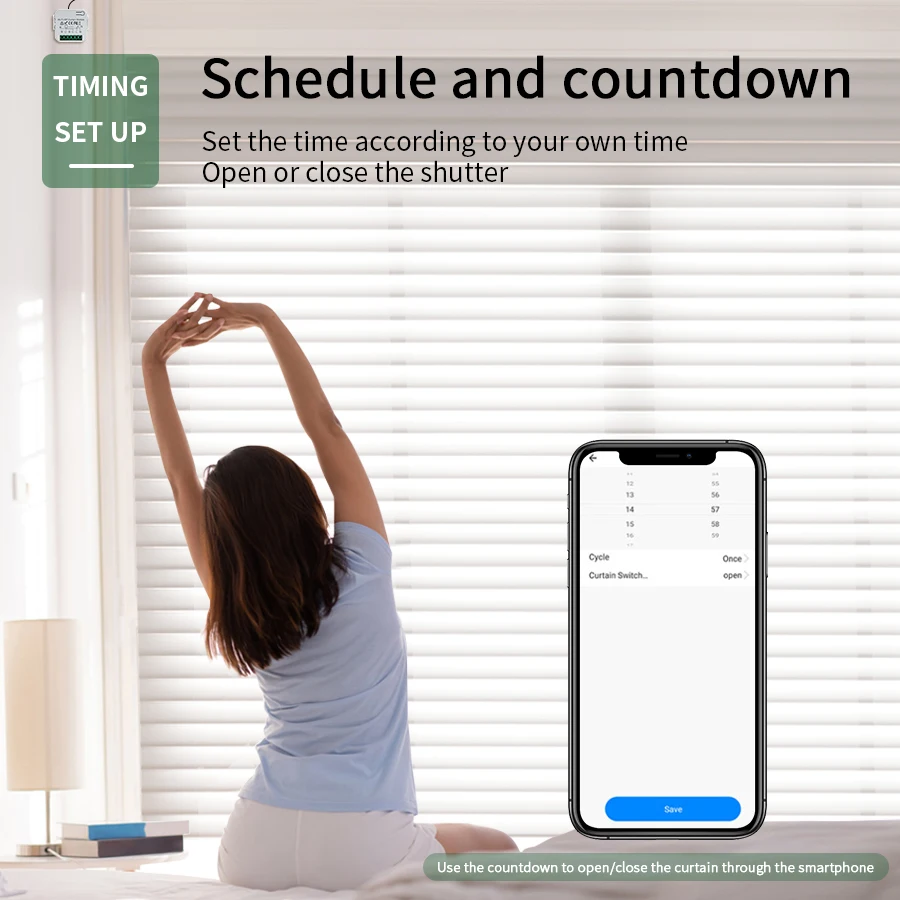 Tuya WiFi Akıllı Perde Anahtar - Motorized Roller Blind Wifi incelemesi ve fiyatı