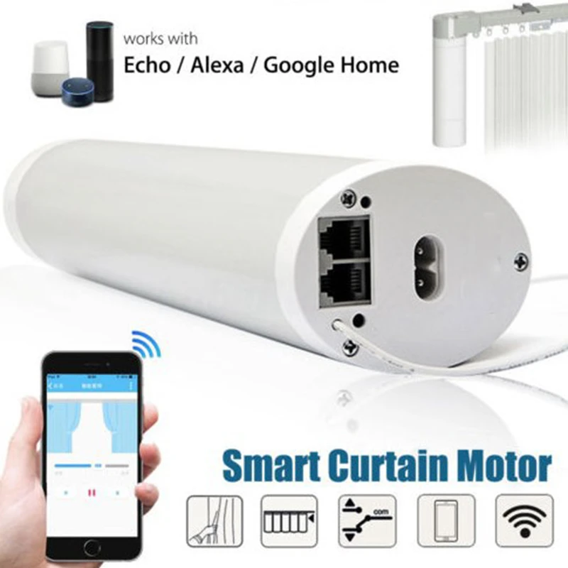 Kablosuz, Kablolu Kontrollü, O - Motorized Curtain Track Wifi incelemesi ve fiyatı