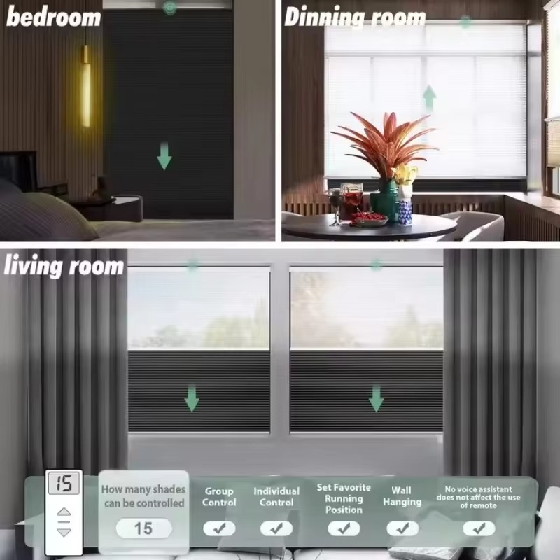 Kablosuz, Motorlu, Gündüz ve G - Motorized Vertical Blind incelemesi ve fiyatı