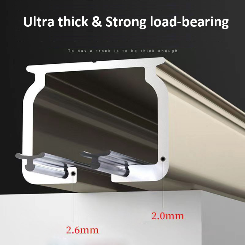 Sessiz Kasnaklı Perde Rayı Süp - Curtain Track Ceiling Mount Aluminum incelemesi ve fiyatı