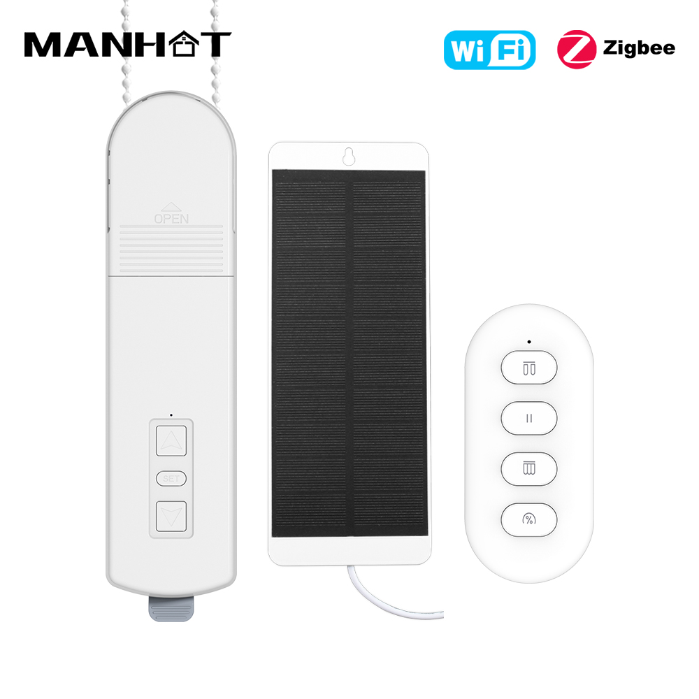 MANHOT WiFi/Zigbee Akıllı Stor - Motorized Roller Blind Wifi incelemesi ve fiyatı